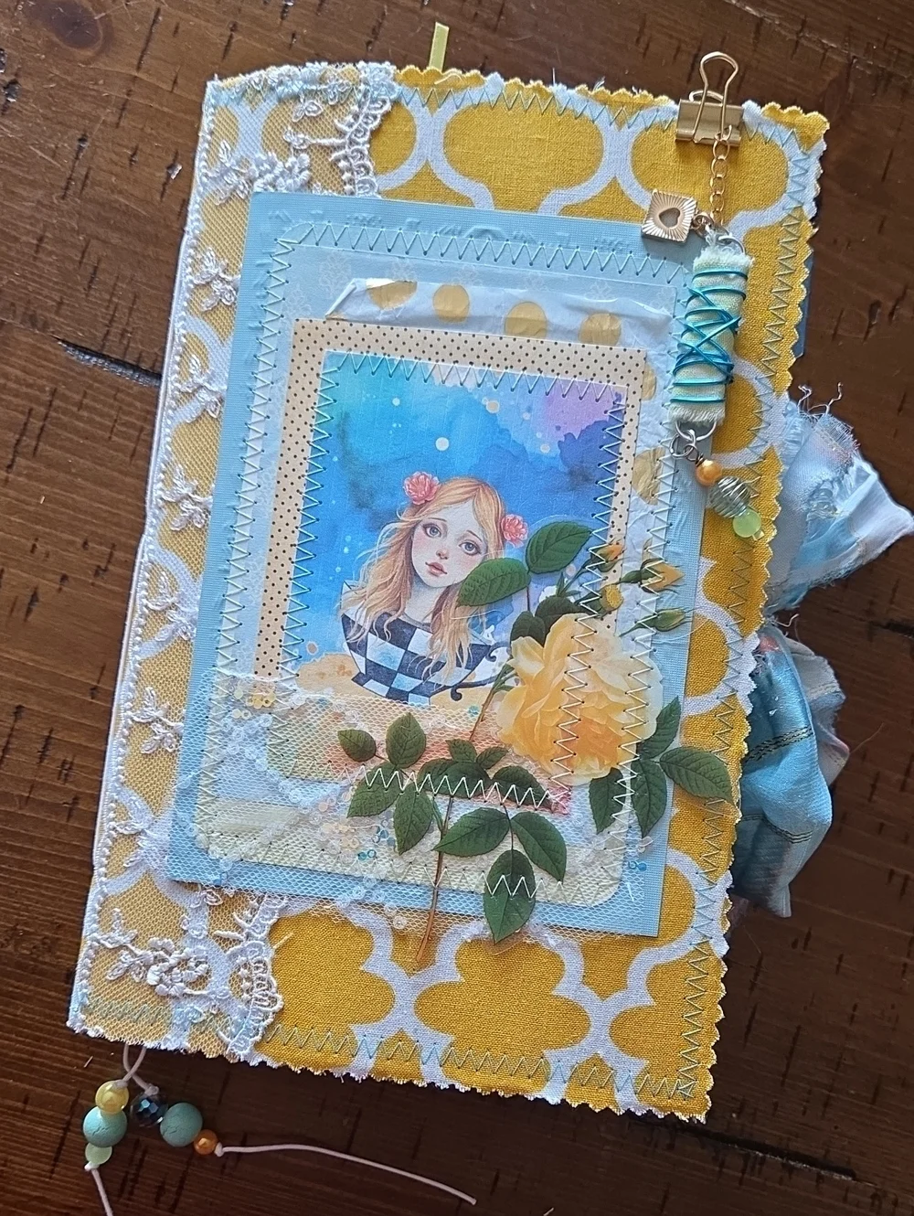 Alice In Wonderland Themed Junk Journal